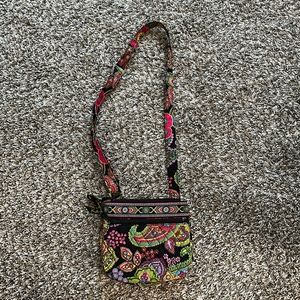 Parisian Paisley Vera Bradley Crossbody Bag